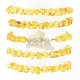 Baltic amber bracelet honey